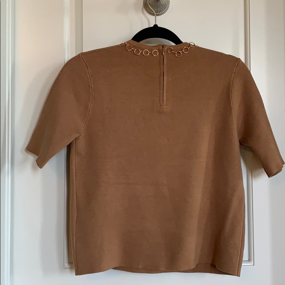 NWT ZARA KNIT TOP - Picture 4 of 6